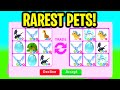 TRADING WORLD RAREST PETS IN ROBLOX ADOPT ME!