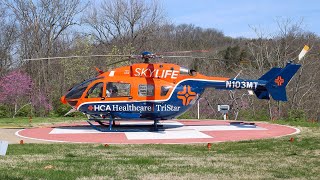 UP CLOSE LOOK - HCA TRISTAR HEALTH SKYLIFE (N103MT) AIRBUS EC145e