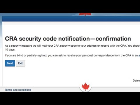 Finally ? I got my CRA SECURITY CODE in mail after 14days EI & CERB ?? {IndianInCanada}