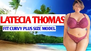Latecia Thomas ✅ American Brand Ambassador Plus Size Model | Curvy Fashion Model |Wiki, Age, Facts