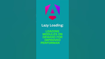 Lazy Loading: Loading modules on demand for improved performance. #Angular #LazyLoading#Performance