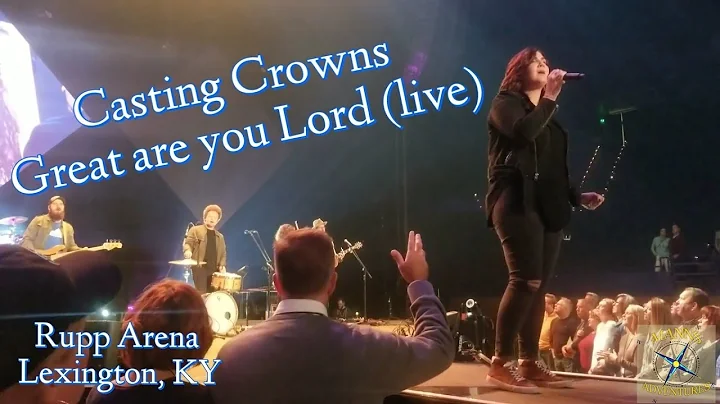 Casting Crowns, Great are you Lord (live)