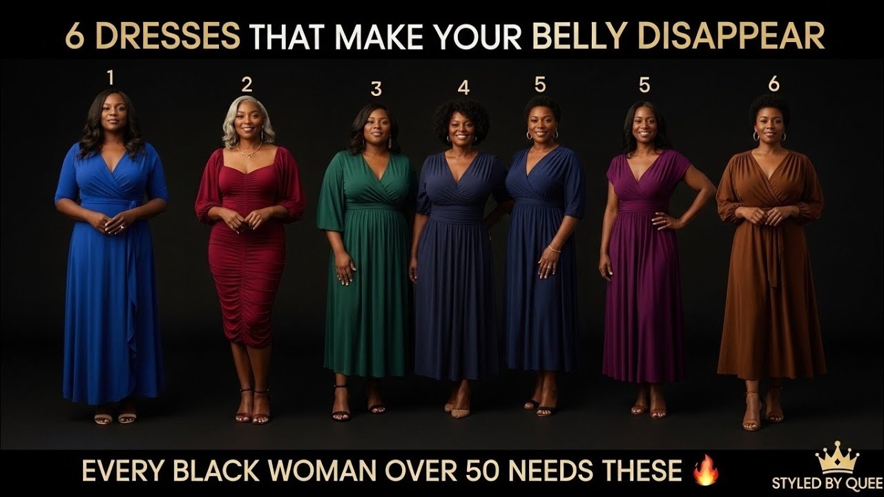 black dress to hide tummy How to Cover Tummy Black Dress