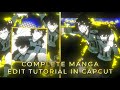 Alight Motion–Style Manga Edit in CapCut 🔥 | Full Edit Tutorial