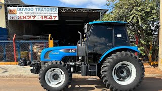 Trator LS Tractor Plus 80 Cabinado 4x4 Ano 2021  estado de zero com creeper a Vendaa !!