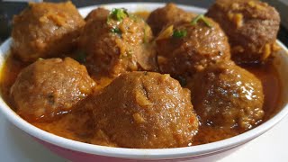 Kofta Curry Recipe Pure Veg Version ♥️| Soyabean Kofta Curry Recipe ♥️