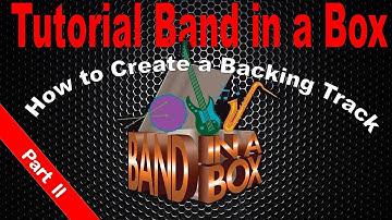 2. Tutorial Band in a Box (Part II): Create a Track + Export the Song