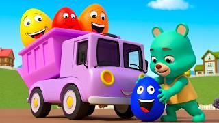 Egg Expression | Colorful Surprise Eggs and Fun Egg Faces | Creative Cartoon Game for Kids | LLR screenshot 3