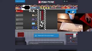 Nitro Type - 209 WPM Handcam Performed By Vielle