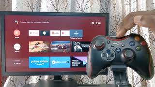 How To Connect Gamepad To Android Smart Tv Game Controller Redgear Wireless Gamepad
