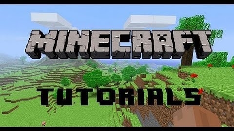 Minecraft Tutorial - how to survive your first night