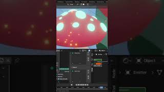 Modeling fireflies in blender