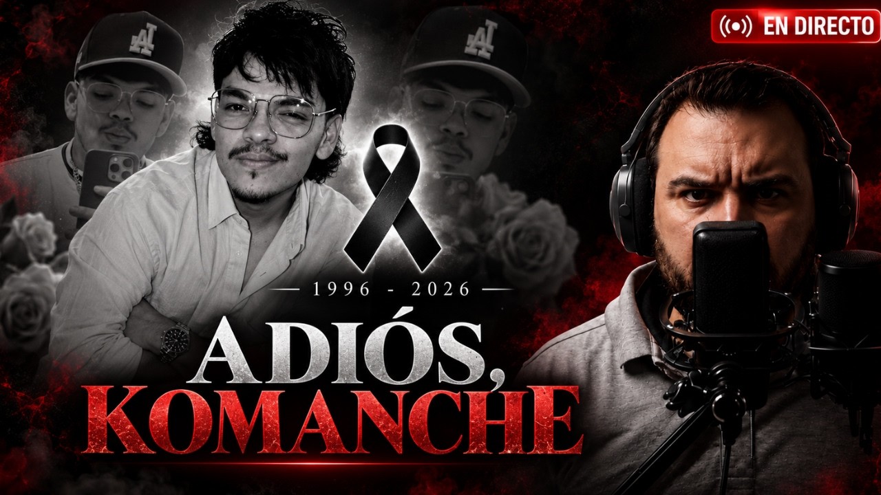 EL ADIÓS DE KOMANCHE: EL APOYO Y EL ODIO EN INTERNET QUE DEJA CON SU MARCHA.