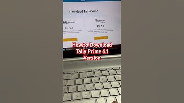 How To Download Tally Prime 6.1 #tallyprime #tallyprimedownload #tallysolution #virelvideo #shorts