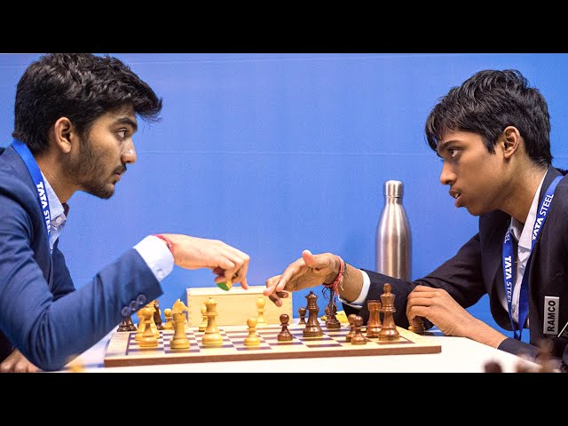 Gukesh vs Praggnanandhaa 2022! Dramatic games by Grandmaster