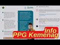 KABAR GEMBIRA PPG GURU KEMENAG DAN PAI DINAS ADOPSI PPG DINAS ASAL S1 DAN 1 TAHUN NGAJAR KEPANGGIL