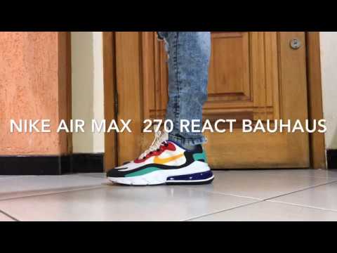 AIR MAX 270 REACT ON FEET - YouTube