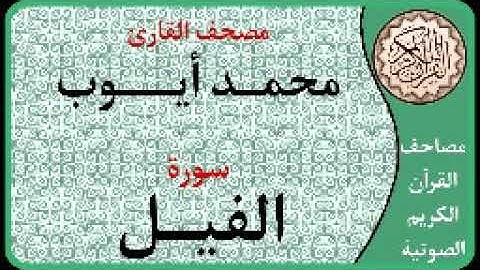 105 سورة الفيل ا بصوت القارئ محمد أيوب