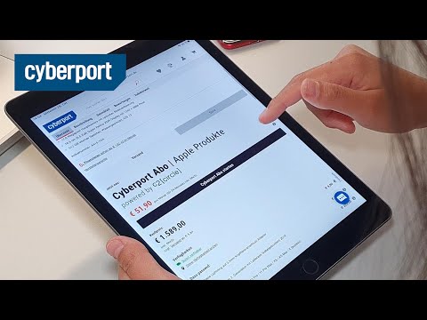 Nachhaltig. Günstig. Einfach. Das Cyberport Abo für Apple Produkte.