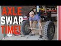 M101 Army Trailer Axle Swap and Hub Conversion!!!