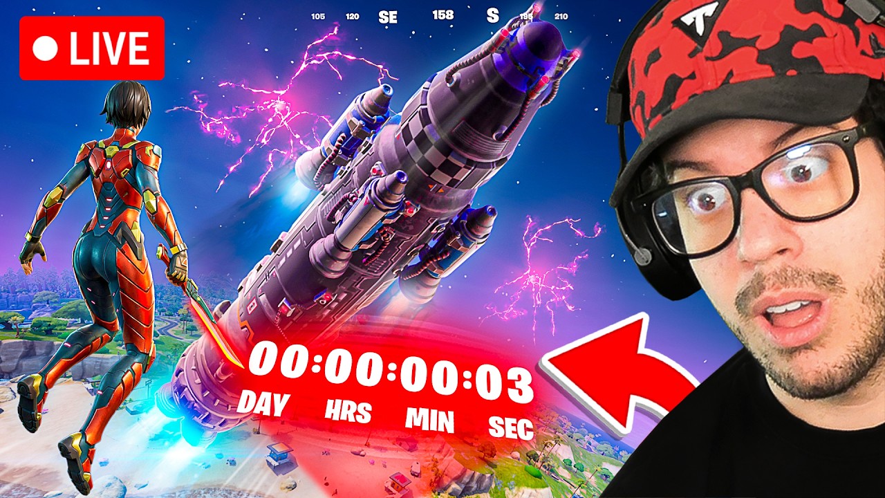 🔴 LIVE! - NEW FORTNITE *ROCKET LANDING* LIVE EVENT and POWER HOUR!