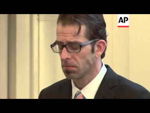 Verdict in trial of Lamb of God singer Randy Blythe, charged with killing fan by pushing him off sta