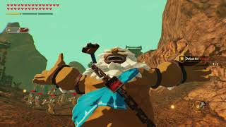 Hyrule Warriors Age Of Calamity - Daruks Moveset Showcase