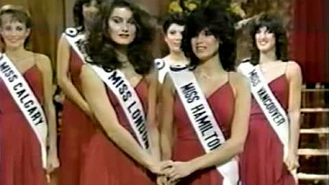 Miss Canada 1982 - Crowning Moment