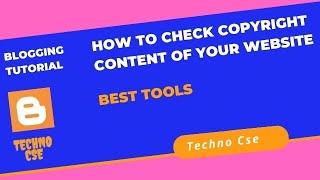 How To Check Copyright Content Of Your Website