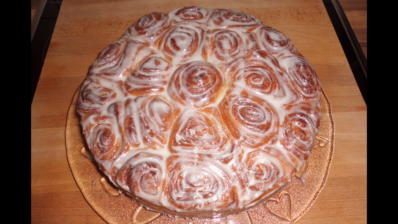 Zimtschnecken / Rosenkuchen - aus süßem Hefeteig/ Grundrezept mit ...