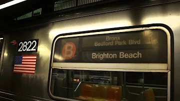 Where does B train stop?