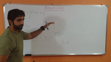 Chapter 2: المعادلات التفاضلية التامة Exact Differential Equations part 1