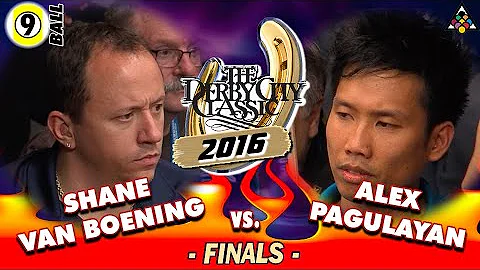 9-BALL: Shane VAN BOENING vs Alex PAGULAYAN - 2016...