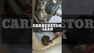 BIKE CARBURETOR LEAK HUGE MILAGE PERFORMANCE DROP #shorts #shortvideo #MOTORCYCLE #bike #automobile