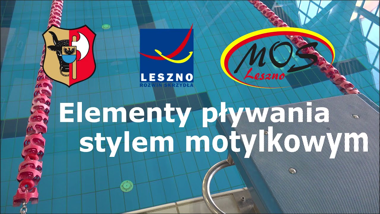 Elementy pływania stylem motylkowym - J.Szymyślik i M.Janowski