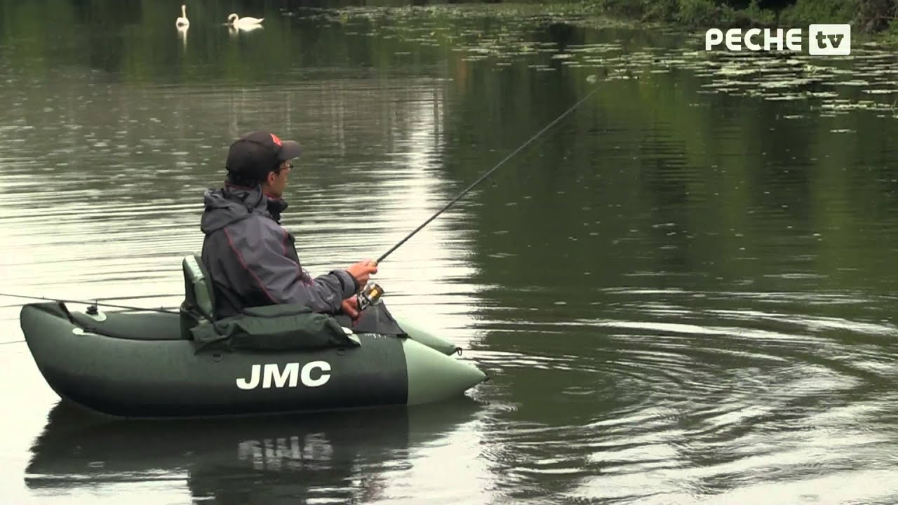 Pêche du carnassier en Float-tube sur la rivière Vendée - Partie 1