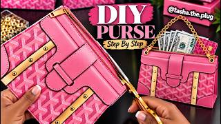 DIY Paper Purse! How to Make a Cute Party Favor Step-by-Step