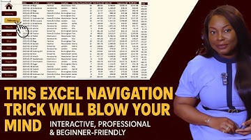 Excel-navigatiebalk: laat uw spreadsheets schitteren! || Eenvoudige en gemakkelijke stapsgewijze ...