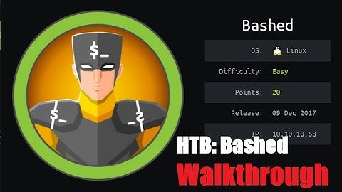 Bashed Walkthrough | HTB Retired | TJ NULL OSCP like Boxes | HackTheBox