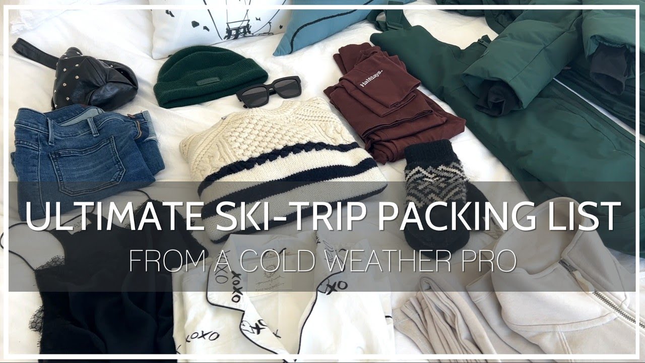 WHAT TO PACK FOR A SKI TRIP + APRÈS SKI ESSENTIALS – One Small Blonde