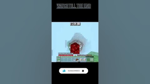 slime block clutch from hight limit to bedrock #minecraft  #shorts