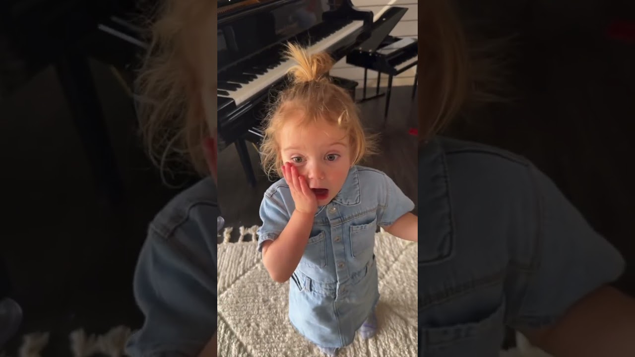 My one year old is LIP SYNCING!?👀😳 