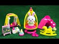 6 Minutes Satisfying with Unboxing Pink Rabbit Playground ASMR