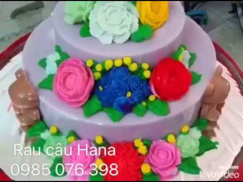 Video Thạch rau câu 4D ngon và đẹp- khuôn bánh rau câu 4D... - youtube
