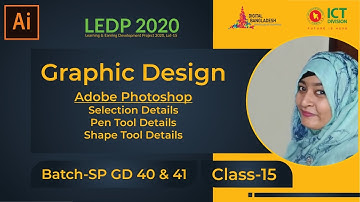 Selection Details | Pen Tool | Class 15 | Batch SP GD 40 & 41 | LEDP 2020 | Graphic Design Class