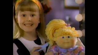 Hasbro Cabbage Patch Kids Pretty Crimp n Curl Doll Commercial Aired on TNT November 27th 1992