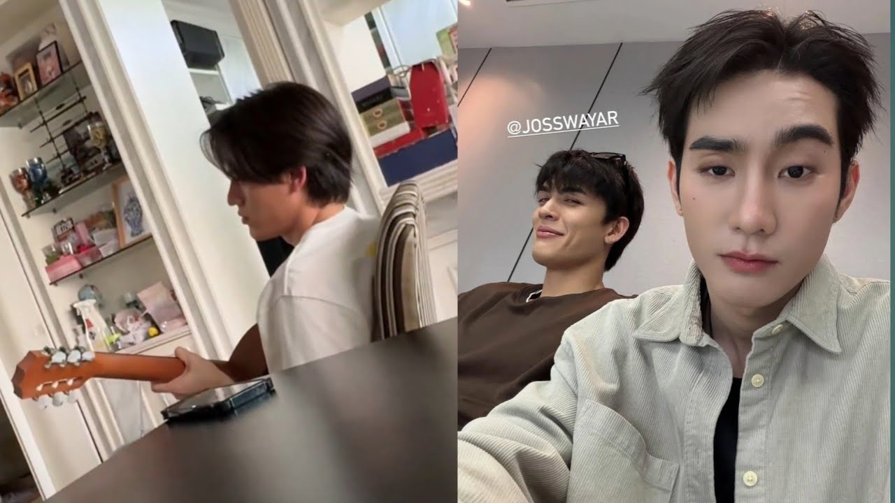 Cute Jossgawin couple new updates 🐻🐧jossgawin #jossgawin #josswayar #gawincaskey #bl #gmmtv 