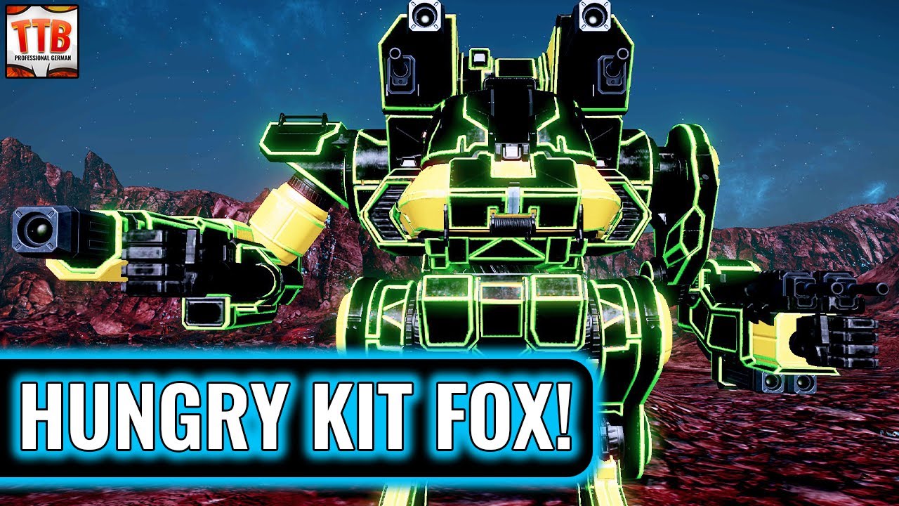 Eating Good With Machine Guns And Lasers! - Kit Fox - Mechwarrior ...