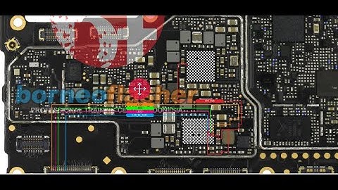 Realme 2 pro Lcd  Light problem solution !! display connector  track way....