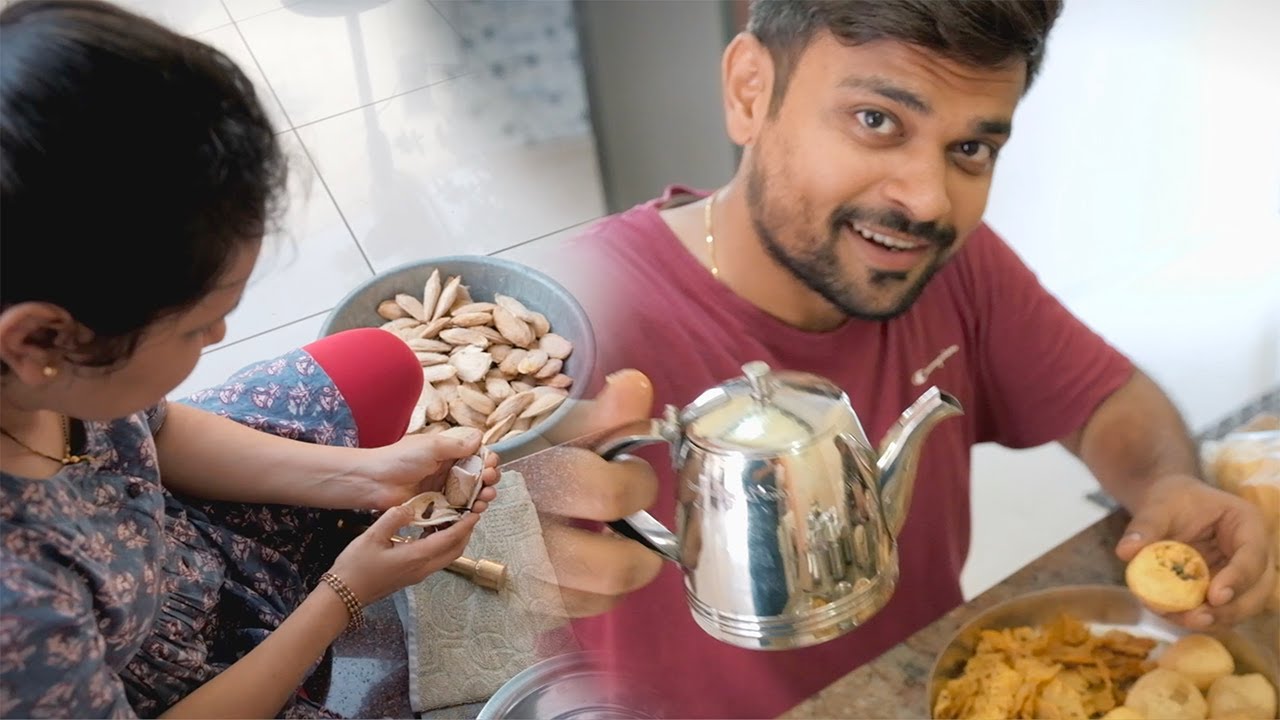 Aam ki Guthli ka mukhwas | Pani puri khane ka anokha andaaz | Mango storage is safe !